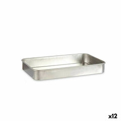 Жаровня Серебристый Алюминий 28,5 x 6,5 x 46 cm (12 штук) цена и информация | Формы, посуда для выпечки | pigu.lt