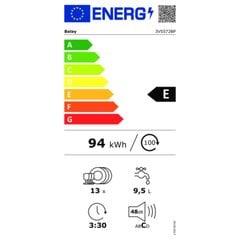 Balay 3VS572BP kaina ir informacija | Indaplovės | pigu.lt