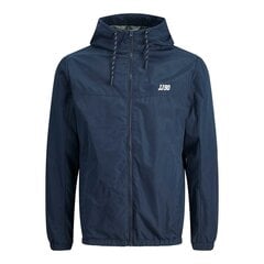 Мужская спортивная куртка Jack & Jones  JJDOVER HOOD 12223136  Тёмно Синий цена и информация | Мужские куртки | pigu.lt