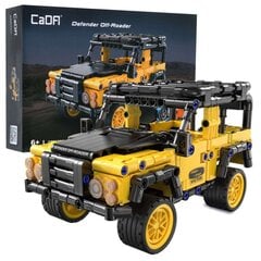 Konstruktorius CaDA Defender Off-Roader Pull-back Terrain, C52028W, 389 det. kaina ir informacija | Konstruktoriai ir kaladėlės | pigu.lt