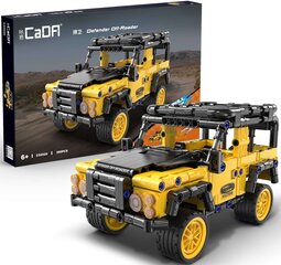 Konstruktorius CaDA Defender Off-Roader Pull-back Terrain, C52028W, 389 det. kaina ir informacija | Konstruktoriai ir kaladėlės | pigu.lt