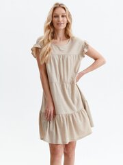 Suknelė moterims Top Secret SSU3979BE, smėlio spalvos kaina ir informacija | Suknelės | pigu.lt