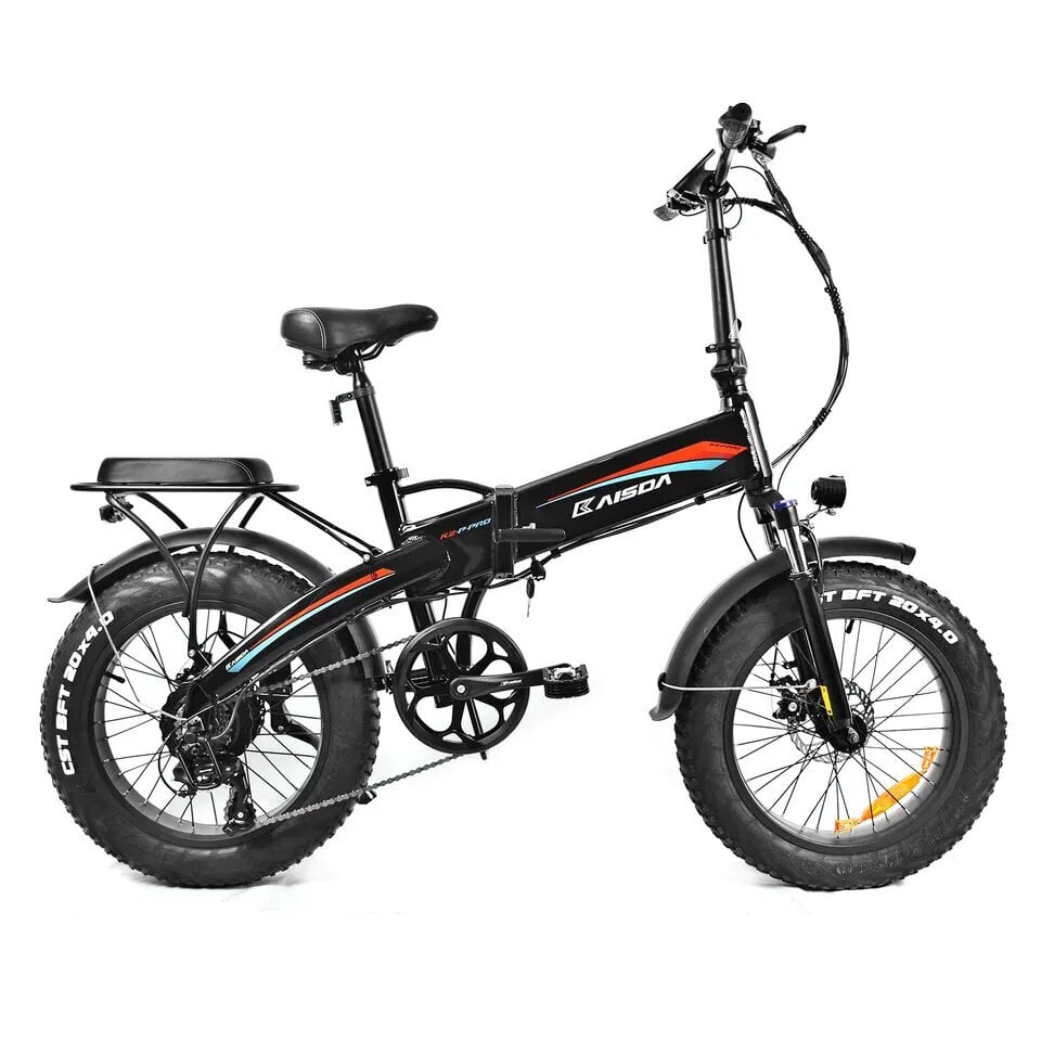 Elektrinis dviratis Kaisda K2-P-PRO, juodas цена и информация | Elektriniai dviračiai | pigu.lt