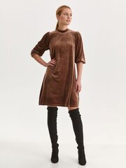Женское платье Top Secret SSU4134BR36, коричневое цена и информация | Платья | pigu.lt