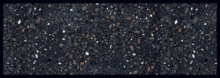 Universal Terrazzo Black Коврик 67x150 cm цена и информация | Придверные коврики | pigu.lt