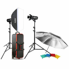 Apšvietimo lempa Godox Studio Kit E250-F kaina ir informacija | Fotografijos apšvietimo įranga | pigu.lt