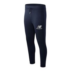 Длинные спортивные штаны New Balance Essential Stack Logo Синий цена и информация | Спортивная одежда для женщин | pigu.lt