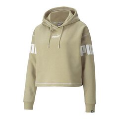 Толстовка с капюшоном женская Puma Power Hoodie Fl Бежевый цена и информация | Женские толстовки | pigu.lt