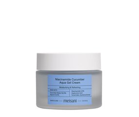 Крем-гель Meisani Niacinamide Cucumber Aqua, 50мл цена и информация | Кремы для лица | pigu.lt