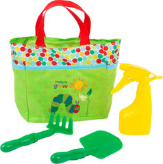 Žaislinis krepšys su sodininko įrankiais цена и информация | Игрушки для песка, воды, пляжа | pigu.lt