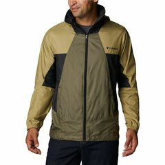 Мужская куртка Columbia Puffect с капюшоном, каменно-зеленый, черный цена и информация | Мужские куртки | pigu.lt