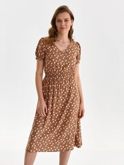 Suknelė moterims Top Secret SSU4276BE34, ruda kaina ir informacija | Suknelės | pigu.lt