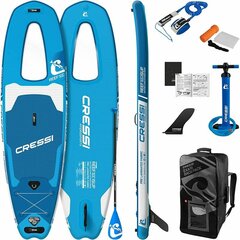 Paddle Surf Board Reef Window Cressi-Sub 10,2" Синий цена и информация | SUP доски, водные лыжи, водные аттракционы | pigu.lt