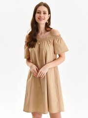 Suknelė moterims Top Secret SSU4301BE34, smėlio spalvos kaina ir informacija | Suknelės | pigu.lt