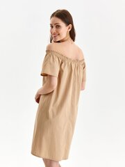 Suknelė moterims Top Secret SSU4301BE34, smėlio spalvos kaina ir informacija | Suknelės | pigu.lt