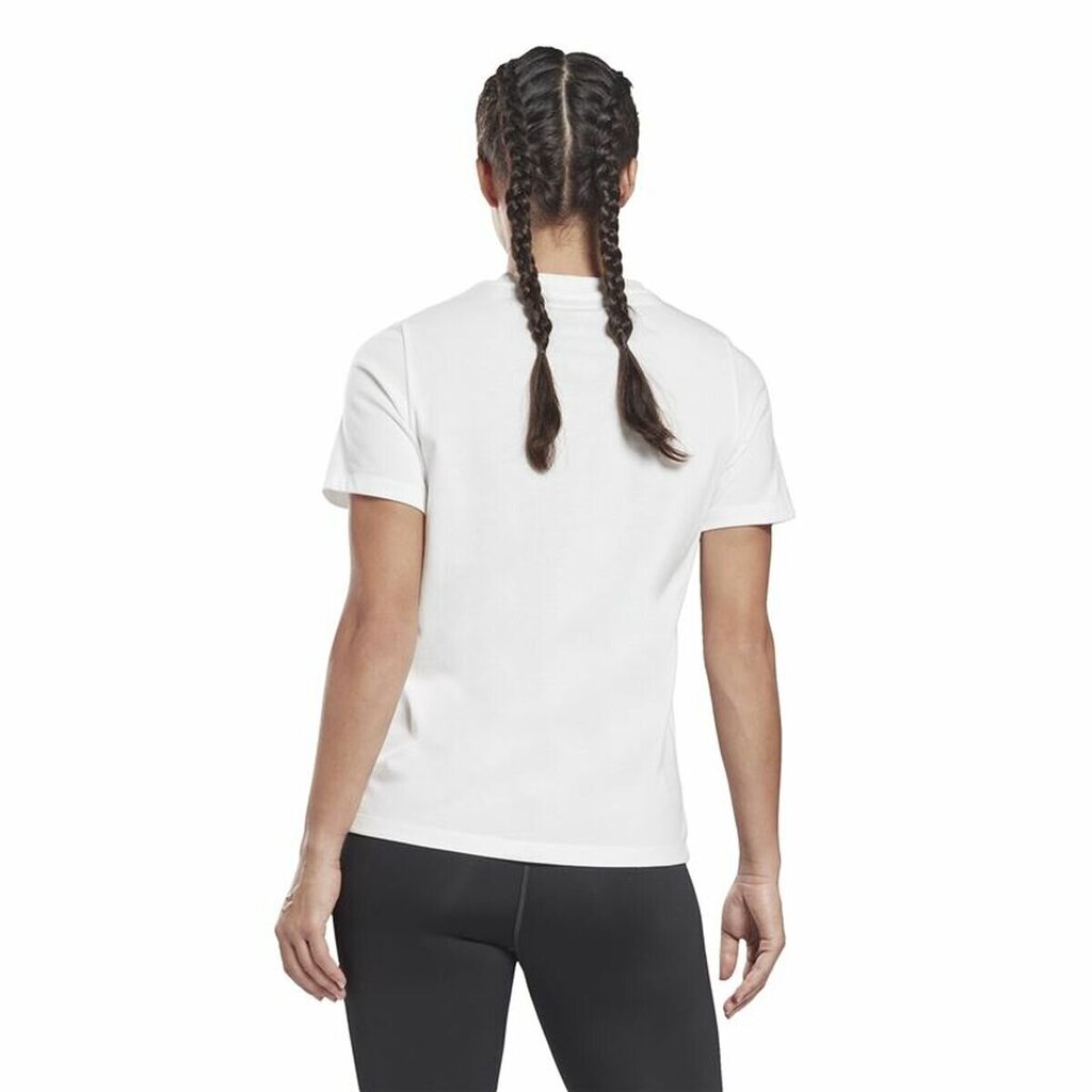 Marškinėliai moterims Reebok, balti kaina ir informacija | Marškinėliai moterims | pigu.lt