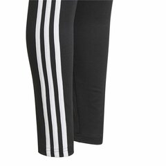 спортивные колготки Adidas Design 2 Move 3 Stripes Чёрный цена и информация | Брюки для девочки, бирюзовые | pigu.lt