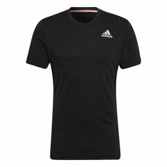 Футболка с коротким рукавом мужская Adidas Freelift Чёрный цена и информация | Мужские футболки | pigu.lt