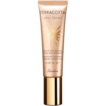 Жидкая тональная основа Guerlain Terracotta Joli Teint Beautifying Foundation, SPF 20, medium, #87574c, 30 мл цена и информация | Пудры, базы под макияж | pigu.lt