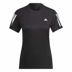 Футболка с коротким рукавом женская Adidas Aeroready Designed 2 Move, чёрная/синяя цена и информация | Женские футболки | pigu.lt
