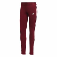 Sportinės kelnės moterims Adidas Loungewear, raudonos kaina ir informacija | Sportinė apranga moterims | pigu.lt