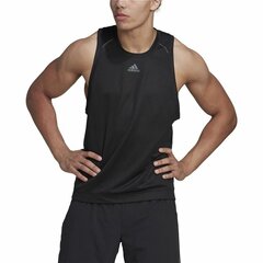 Мужская футболка без рукавов Adidas HIIT Spin Training Чёрный цена и информация | Мужские футболки | pigu.lt