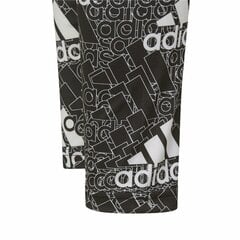 Спортивные колготки для детей Adidas Чёрный цена и информация | Брюки для девочки, бирюзовые | pigu.lt