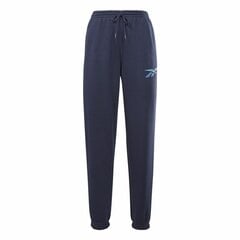 Длинные спортивные штаны Reebok Vector Graphic Тёмно Синий Женщина цена и информация | Спортивная одежда для женщин | pigu.lt