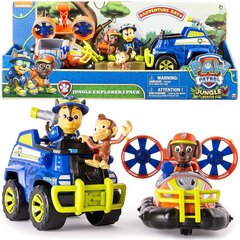 Žaidimo rinkinys Paw Patrol (Šuniukai Patruliai) Jungle Rescue Chase цена и информация | Игрушки для мальчиков | pigu.lt