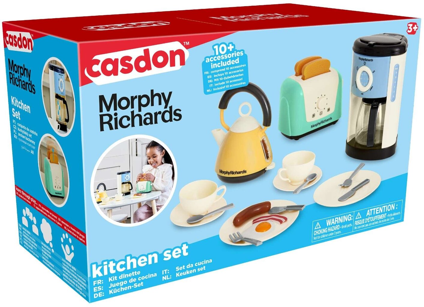 Žaislinis pusryčių rinkinys Casdon Morphy Richards kaina ir informacija | Žaislai mergaitėms | pigu.lt