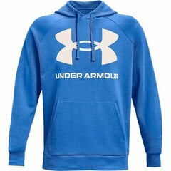 Džemperis vyrams Under Armour Rival Big Logo, mėlynas kaina ir informacija | Džemperiai vyrams | pigu.lt
