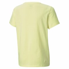 Marškinėliai berniukams Puma, geltoni kaina ir informacija | Marškinėliai berniukams | pigu.lt