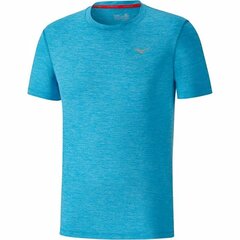 Marškinėliai vyrams Mizuno, mėlyni kaina ir informacija | Sportinė apranga vyrams | pigu.lt
