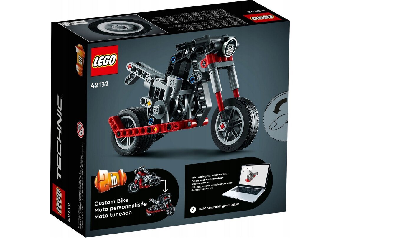 42132 LEGO® Technic motociklas kaina ir informacija | Konstruktoriai ir kaladėlės | pigu.lt