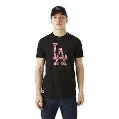Marškinėliai vyrams New Era LA Dodgers MLB, juodi kaina ir informacija | Vyriški marškinėliai | pigu.lt