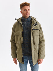 Мужская куртка Top Secret SKU1273ZIS4, зеленая цена и информация | Мужские куртки | pigu.lt