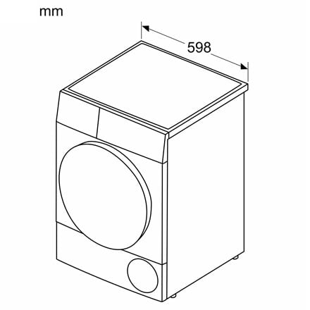 Bosch WQG242AESN kaina ir informacija | Džiovyklės | pigu.lt