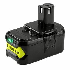 Аккумулятор дляэлектроинструментов RYOBI RB18L60, 18V, 6Ah, Li-ion цена и информация | Шуруповерты, дрели | pigu.lt