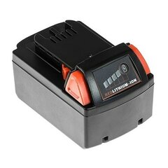 Аккумулятор для электроинструментов MILWAUKEE M18, 18V 6Ah, Li-ion цена и информация | Шуруповерты, дрели | pigu.lt