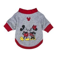 Pižama šunims Mickey Mouse, įvairių dydžių, pilka/raudona kaina ir informacija | Mickey Mouse Dviračių priedai ir aksesuarai | pigu.lt