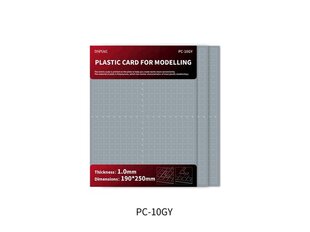 Plastiko lapai Dspiae, 190x250mm, 1,0 mm, 3 vnt kaina ir informacija | Piešimo, tapybos, lipdymo reikmenys | pigu.lt