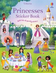Princesses Sticker Book цена и информация | Книги для самых маленьких | pigu.lt