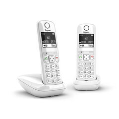 Стационарный телефон Gigaset AS690 Duo цена и информация | Стационарные телефоны | pigu.lt