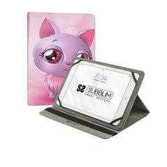Чехол для планшета Subblim SUBCUT4TC002 Розовый 10,1" цена и информация | Чехлы для планшетов и электронных книг | pigu.lt