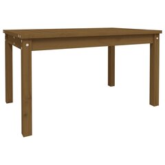 Садовый стол, коричневый цена и информация | Садовые столы, столики | pigu.lt