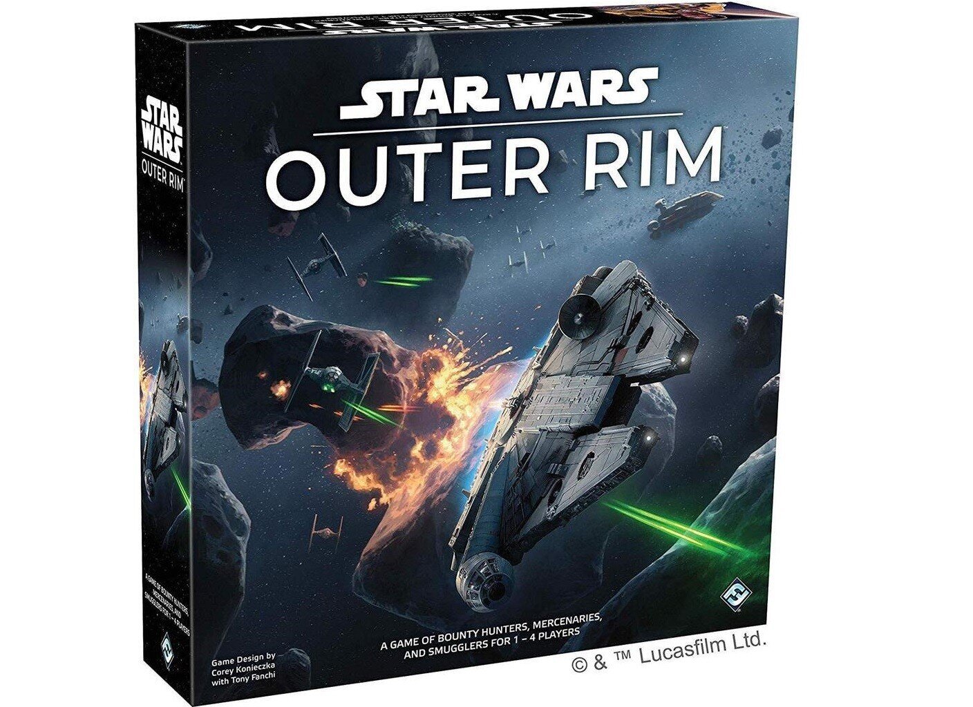 Stalo žaidimas Star Wars: Outer Rim, ENG kaina ir informacija | Stalo žaidimai, galvosūkiai | pigu.lt