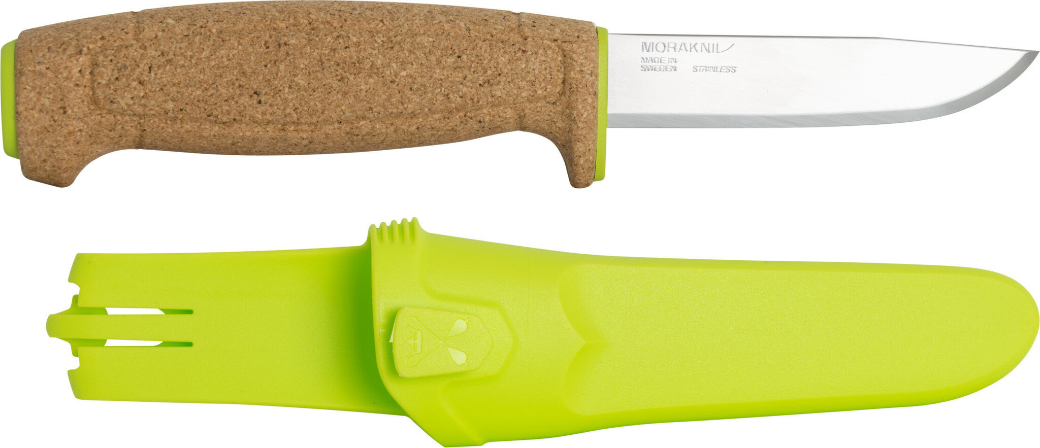 Походный нож Mora Floating Knife, зеленый цвет цена
