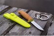 Turistinis peilis Mora Floating Knife, žalias цена и информация | Turistiniai peiliai, daugiafunkciniai įrankiai | pigu.lt