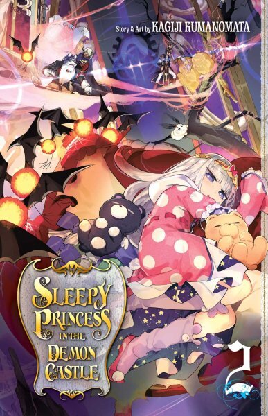 Sleepy Princess in the Demon Castle, Vol. 2 цена и информация | Fantastinės, mistinės knygos | pigu.lt