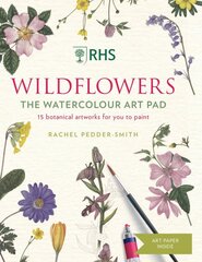 RHS Wildflowers Watercolour Art Pad kaina ir informacija | Knygos apie meną | pigu.lt